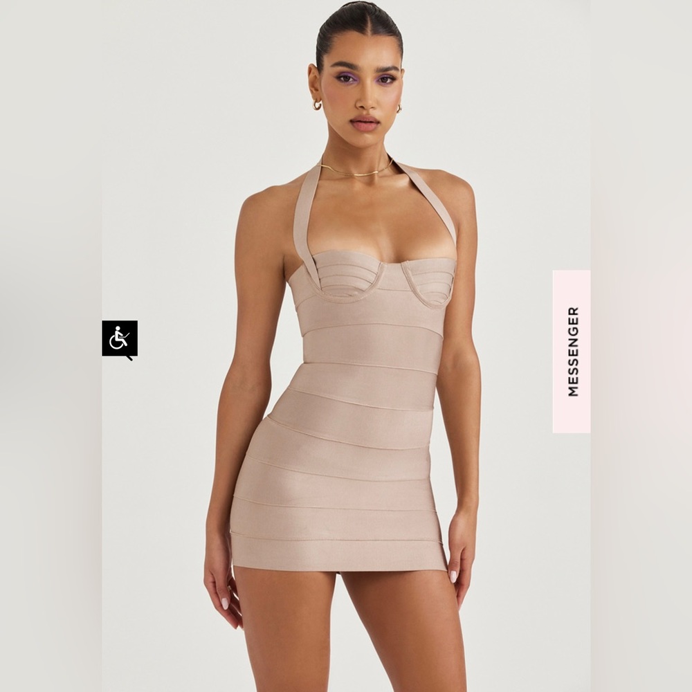 Brand new house of CB dress. Tags and authentication attached